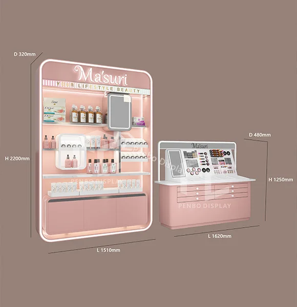 cosmetic shop furniture design