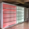 smoke shop glass display showcase