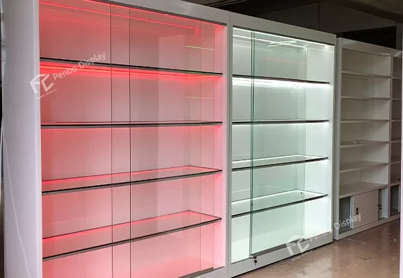 Smoke Shop Glass Display Showcase