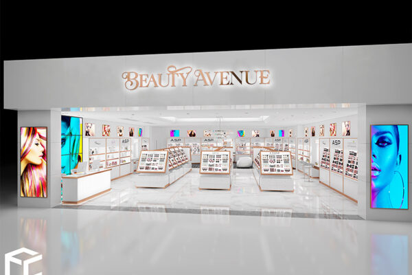 Modern Cosmetics Shop Design