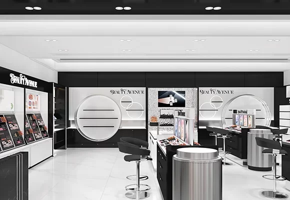 Premium Cosmetics Store Design & Custom Cosmetic Display