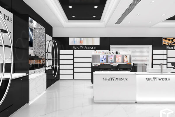 Premium Cosmetics Store Design & Custom Cosmetic Display