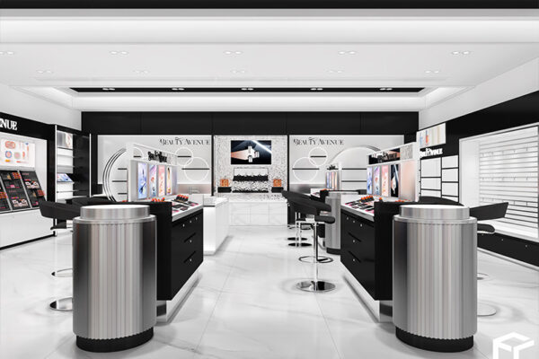 Premium Cosmetics Store Design & Custom Cosmetic Display