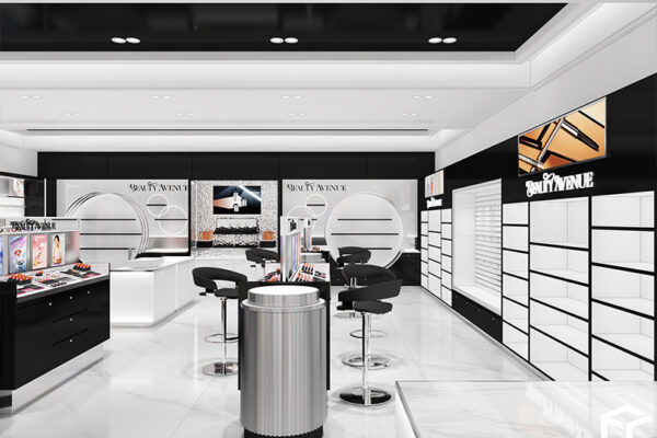 Premium Cosmetics Store Design & Custom Cosmetic Display