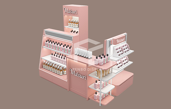 cosmetic kiosk in mall