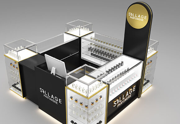 Custom Perfume Mall Kiosk Manufacturers