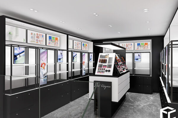 Custom Beauty Store Displays & Modern Beauty Store Design