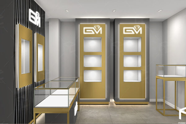 Luxury Jewellery Display Cabinet & Shop Design