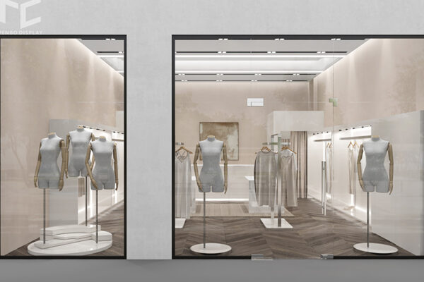 Modern Ladies’ Clothing Store Design