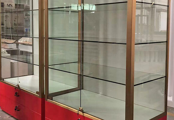 Glass Eyewear Display Cabinet For Shop