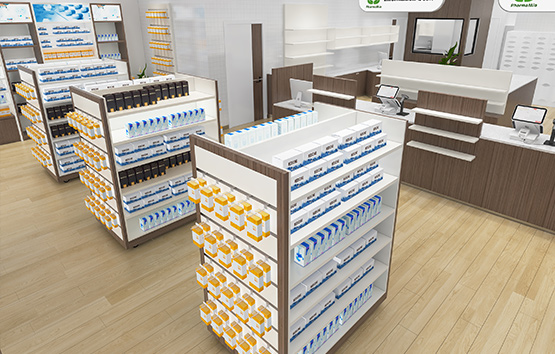 pharmacy shop design