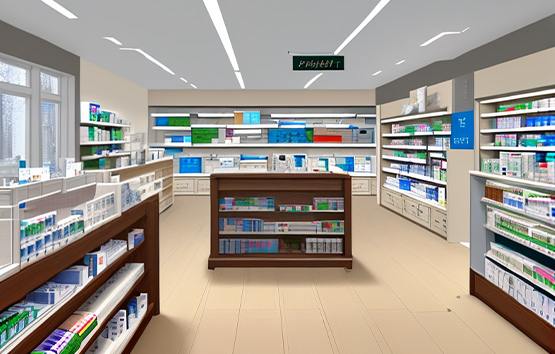 pharmacy shop design