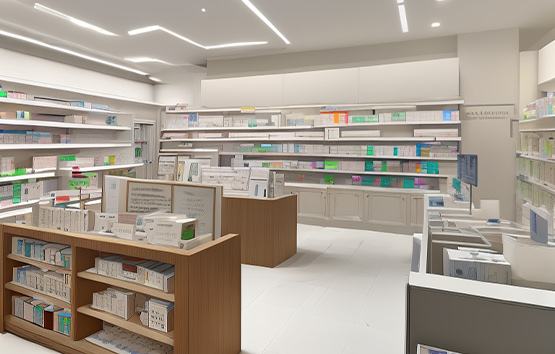 pharmacy shop design