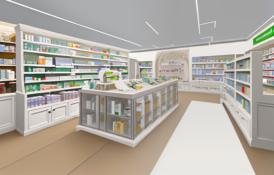 pharmacy shop design