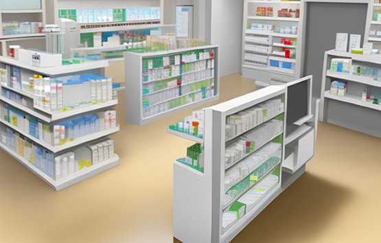 pharmacy shop design