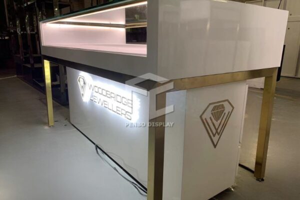 Luxury Jewelry Store Showcases