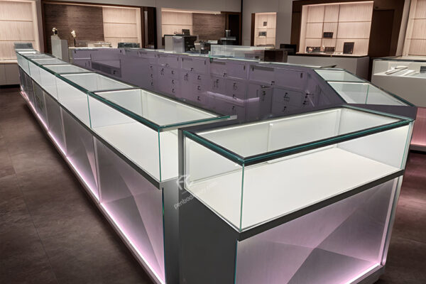 Custom Jewellery Display Cabinets for Shops