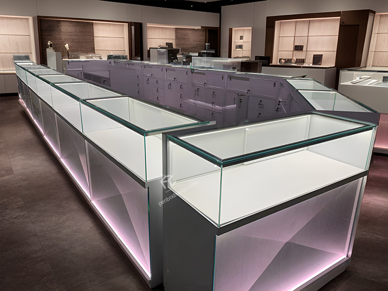 jewellery display cabinets for shops