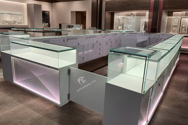 Custom Jewellery Display Cabinets for Shops