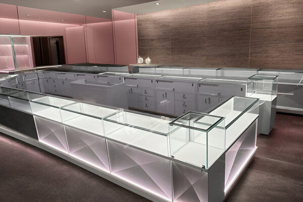 Custom Jewellery Display Cabinets for Shops