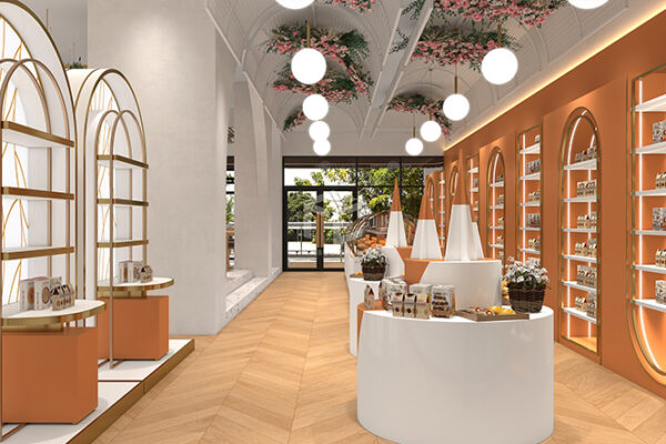 Custom Dessert Store Fixtures & Dessert Cafe Design Ideas