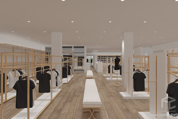 Boutique Store Design & Luxury Fashion Store Display Fixtures