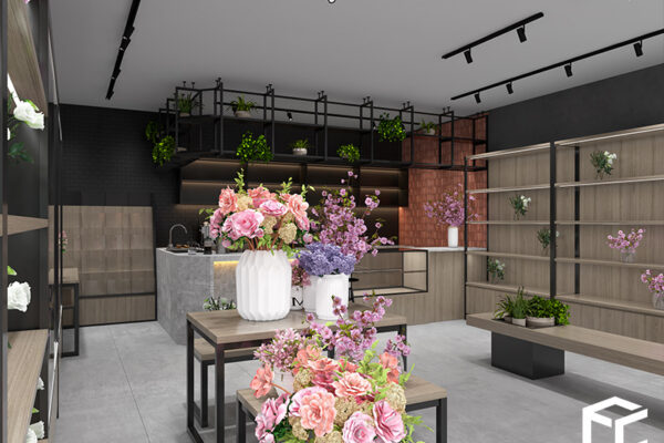 Modern Flower Shop Interior Design