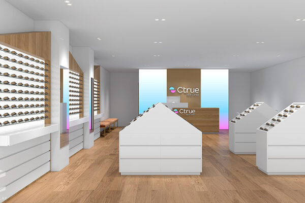 Optical Shop Interior Design 3D