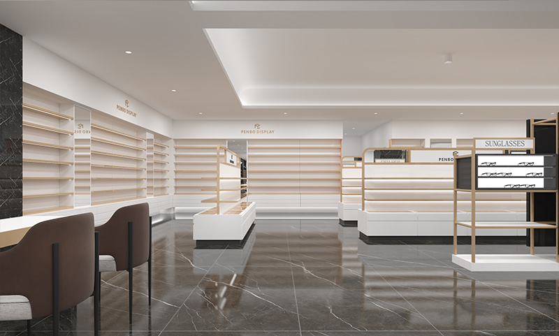 optical store furniture design