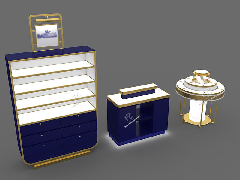 perfume display cabinet for shop