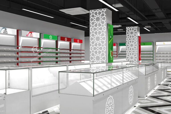 Modern Vape Shop Interior Design