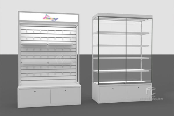 Freestanding Display Cases for Retail Store