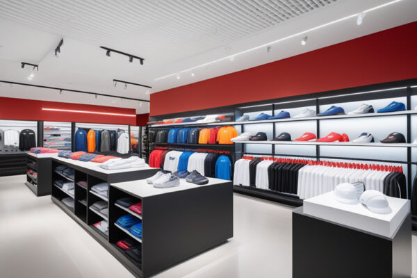 Modern Sneaker Shop Interior Design