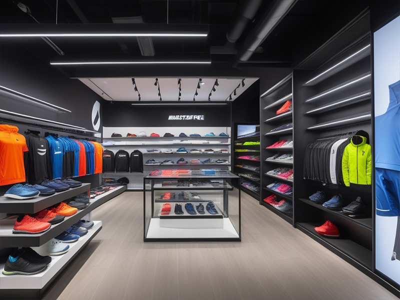 Sportswear store design