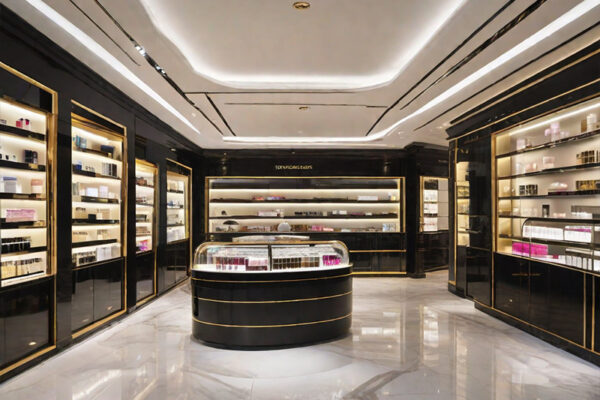 Modern Perfume Shop Interior Design