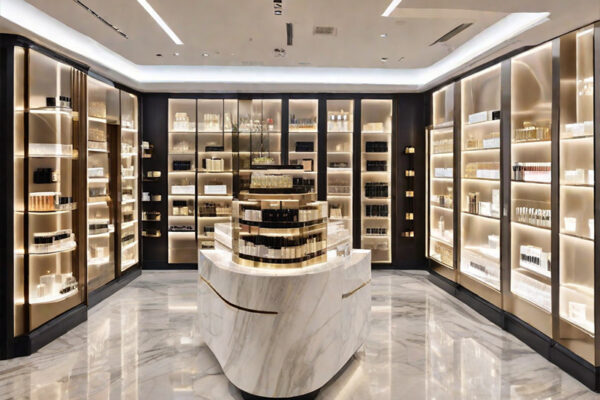 Luxury Fragrance Display Cabinet | Shop Design