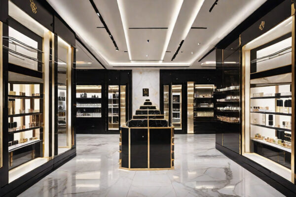 Luxury Fragrance Display Cabinet | Shop Design