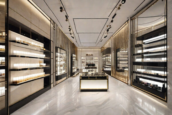 Luxury Fragrance Display Cabinet | Shop Design