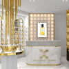 perfume shop design, modern perfume shop interior design, luxury perfume shop design