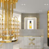 perfume shop design, modern perfume shop interior design, luxury perfume shop design