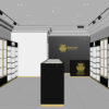 perfume shop design, modern perfume shop interior design, luxury perfume shop design