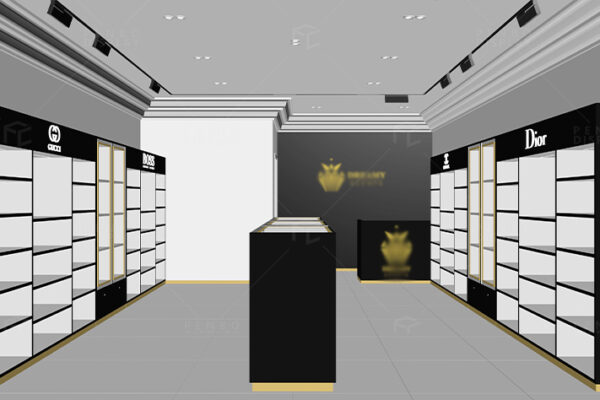 Modern Perfume Shop Design | Custom Perfume Display Cases