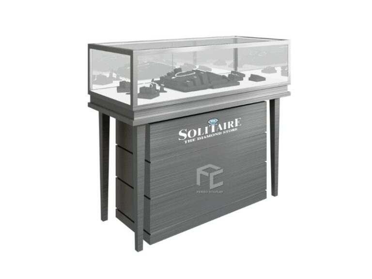 Jewelry Display Showcase with Storage Solutions - Penbo Display