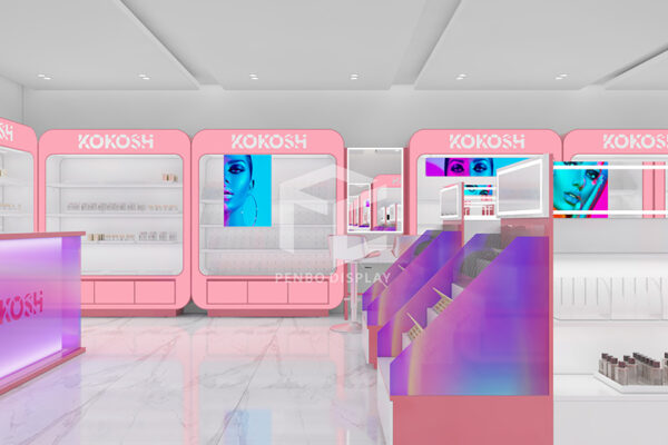 Cosmetic Shop Interior Design & Custom Cosmetic Shop Furniture