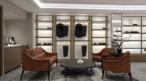 Luxury Men's Shoe Store Design & Custom Shoe Store Fixtures Wholesale ...