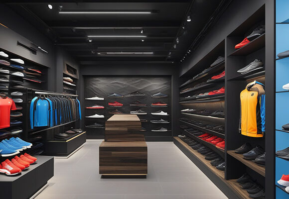 Retail Sports Activewear Shop Equipment Shop Design