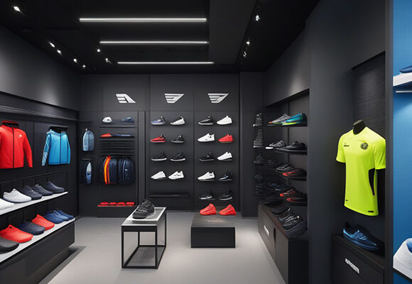 Retail Sports Activewear Shop Equipment Shop Design