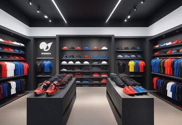 Retail Sports Activewear Shop Equipment Shop Design