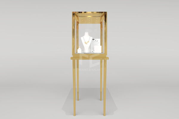 Custom Jewelry Pedestal Display Cases