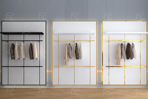 Luxury Boutique Clothing Display Rack for Shops